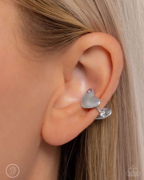 Valentines Vanity - Pink - Paparazzi Earring Image