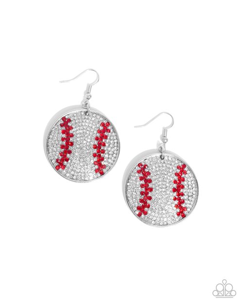 Homerun Haute - Paparazzi Earring Image