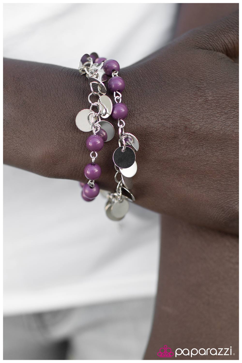 Paparazzi Bracelet ~ The Dream Team - Purple