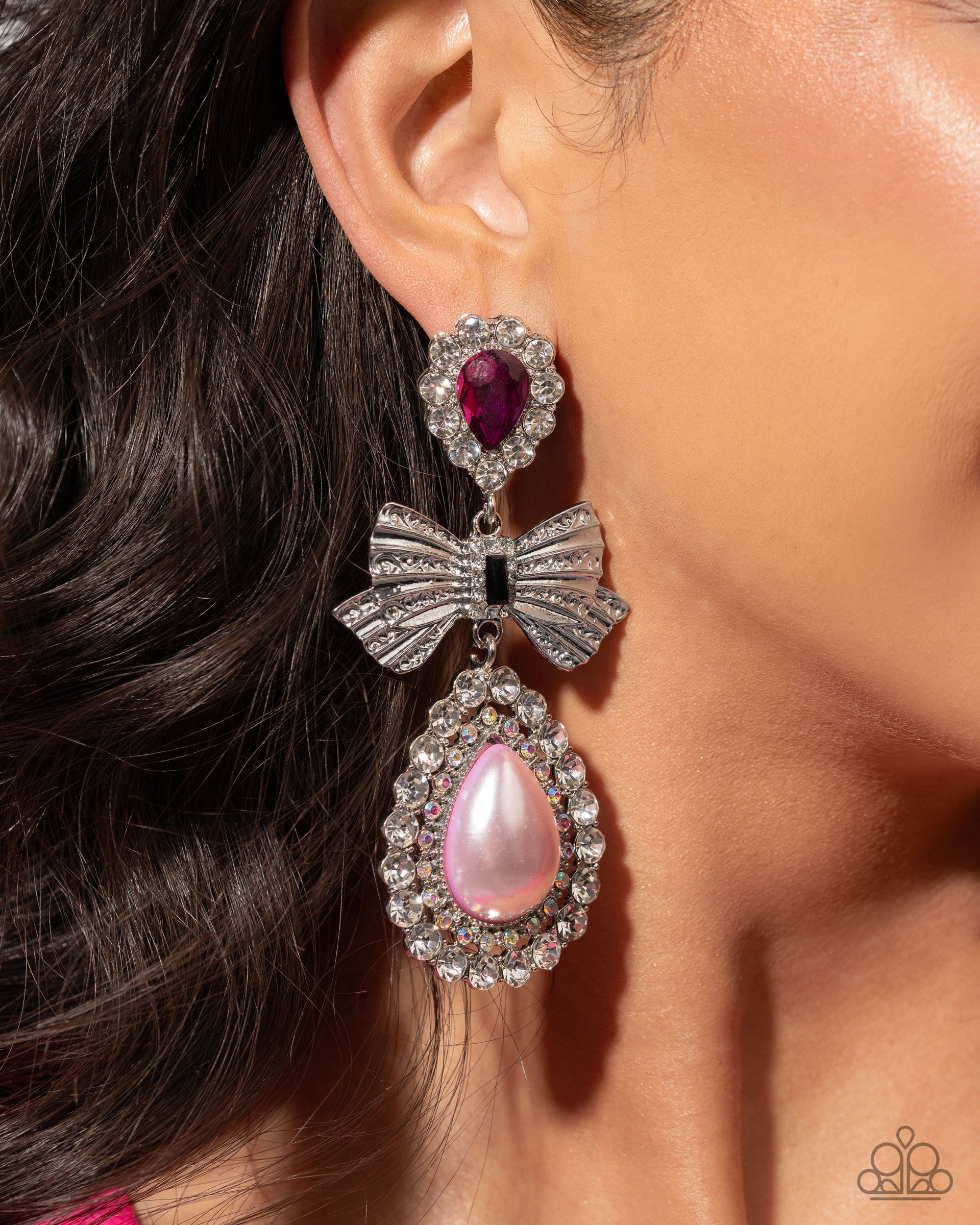 Paparazzi Earring ~ Alluring Aesthetic - Multi - Paparazzi Earring Image