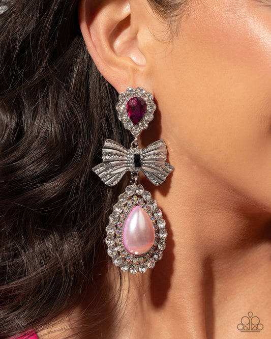 Paparazzi Earring ~ Alluring Aesthetic - Multi - Paparazzi Earring Image