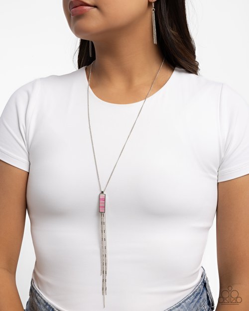 Refreshing Redemption - Pink - Paparazzi Necklace Image