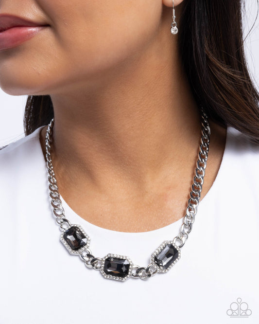 Without Delay - Silver - Paparazzi Necklace Image
