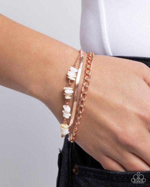 Gracious Host - Copper - Paparazzi Bracelet Image