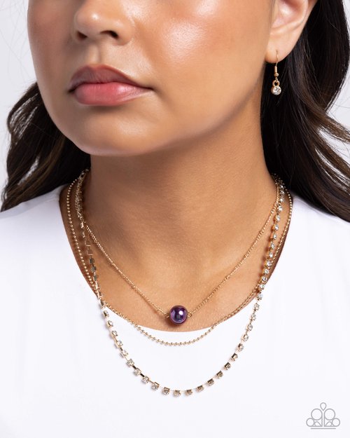 Symmetrical Shimmer - Paparazzi Necklace Image