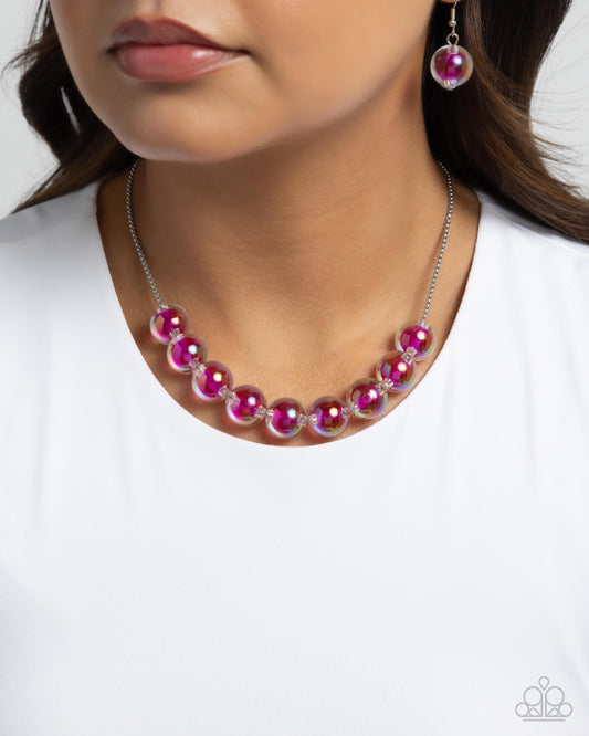 Iridescent Identity - Paparazzi Necklace Image