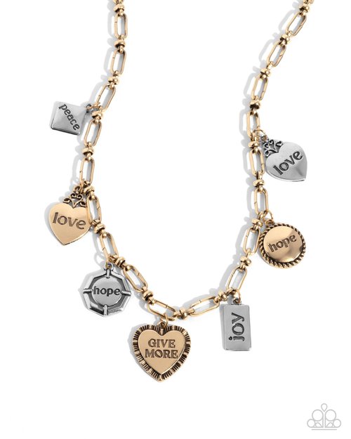 Inspirational Illusion - Paparazzi Necklace Image