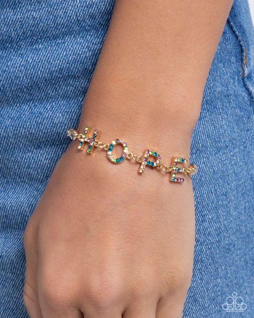 Honorable Hope - Paparazzi Bracelet Image