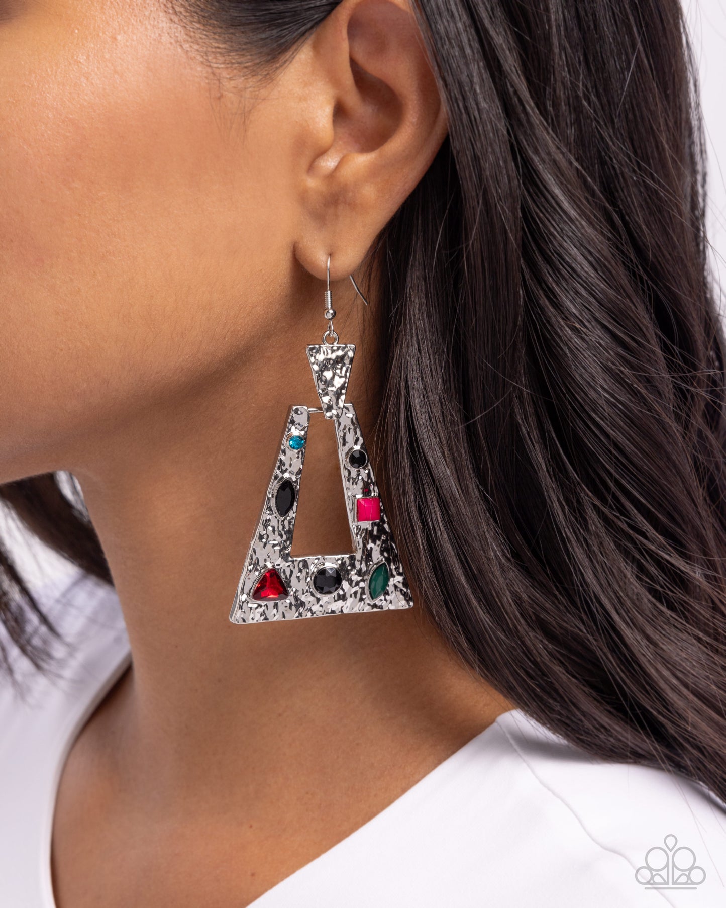 Warped Wanderer - Paparazzi Earring Image