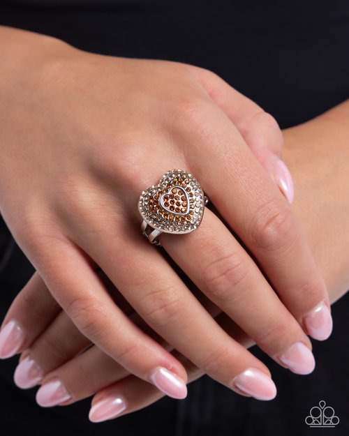Radiant Resplendence - Brown - Paparazzi Ring Image