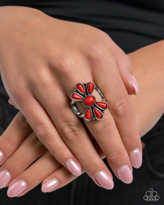 Wrangling Whimsy - Red - Paparazzi Ring Image