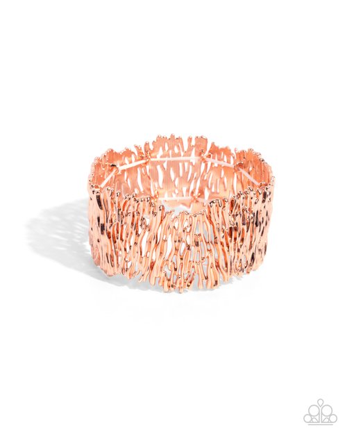 Settle the Score - Copper - Paparazzi Bracelet Image