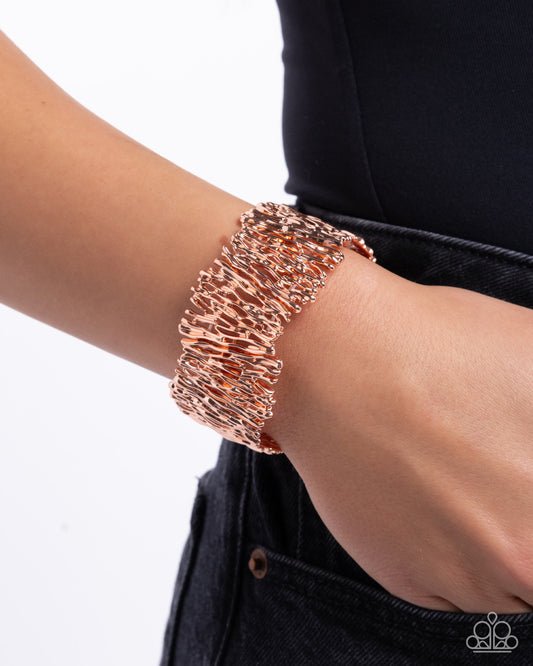 Settle the Score - Copper - Paparazzi Bracelet Image