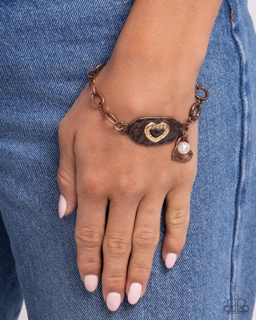 Rustic Reign - Copper - Paparazzi Bracelet Image