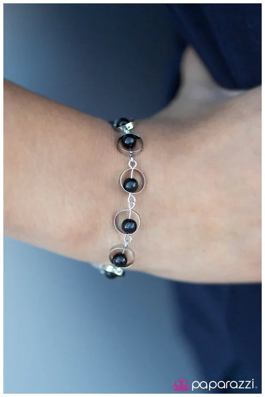 Paparazzi Bracelet ~ Phantom of The Opera - Black