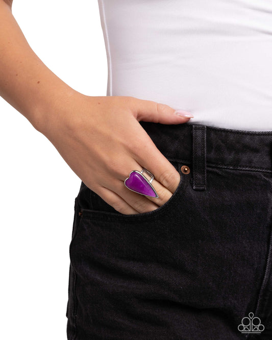 Natural Law - Purple - Paparazzi Ring Image