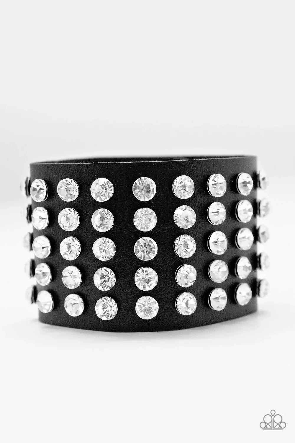 Paparazzi Bracelet ~ Mama Said Knock You Out  - Black