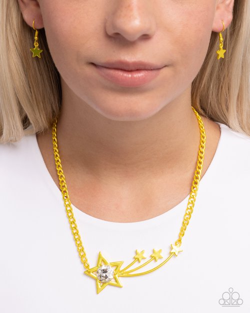 Meteor Moment - Paparazzi Necklace Image
