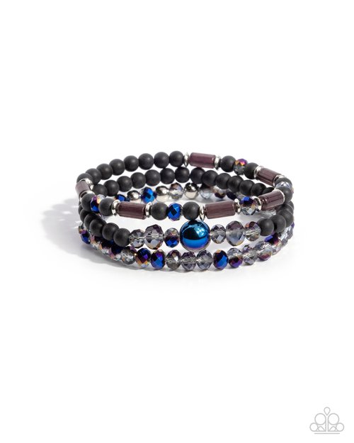 Dreamy Dance - Black - Paparazzi Bracelet Image