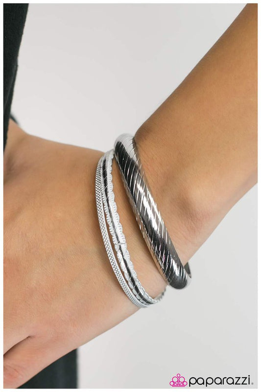 Paparazzi Bracelet ~ In High Spirits - White