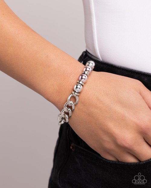Mixed Company - Purple - Paparazzi Bracelet Image