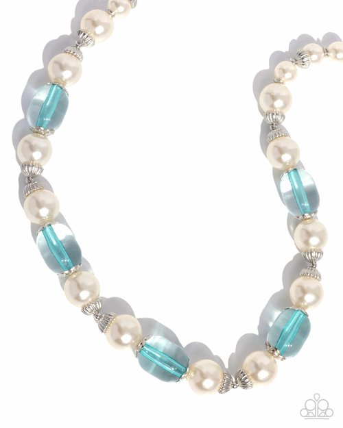 Regency Era - Blue - Paparazzi Necklace Image