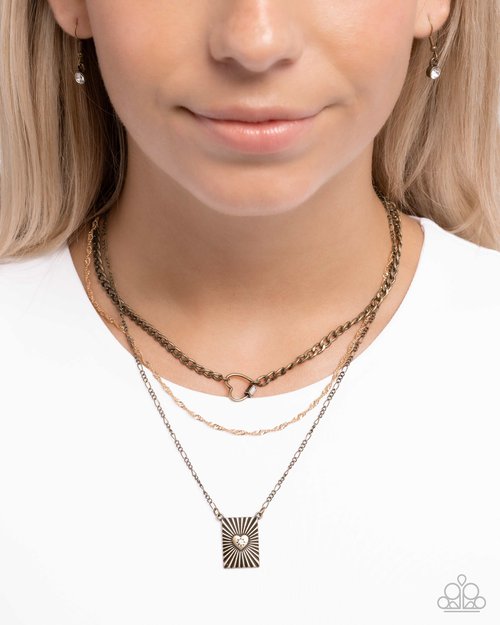 Loveable Layers - Paparazzi Necklace Image