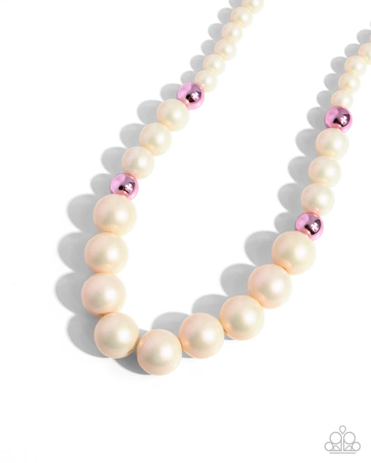 Pearl Platoon - Complete Look - Pink - Paparazzi Product Image