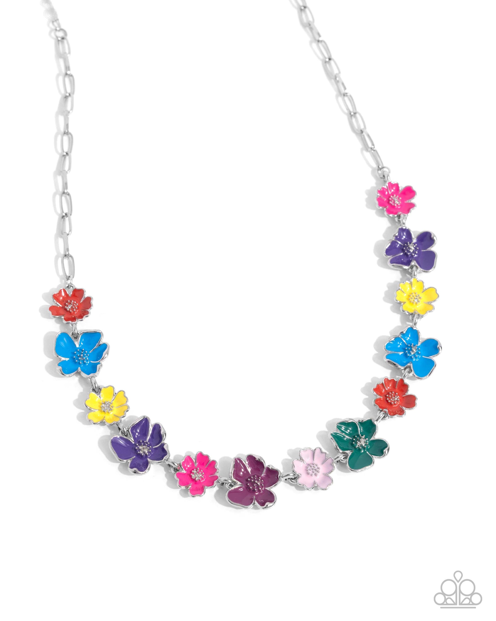 Forthright Florals - Complete Look - Purple - Paparazzi Product Image