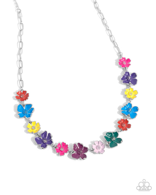 Forthright Florals - Complete Look - Purple - Paparazzi Product Image