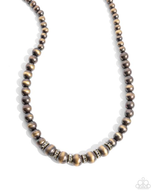 Complete Look - Brass - Paparazzi Product Image