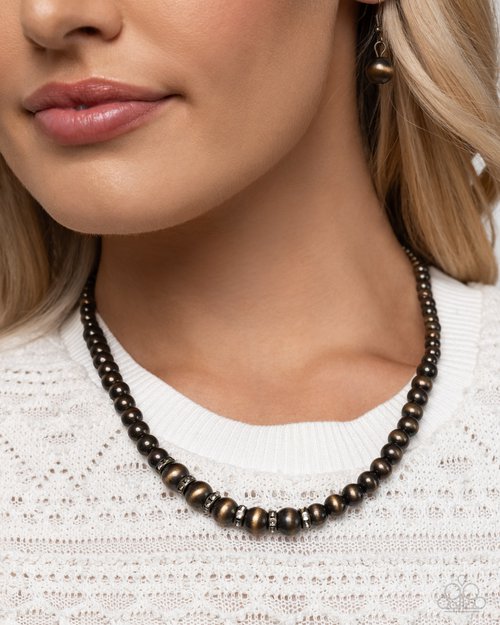 Complete Look - Brass - Paparazzi Product Image