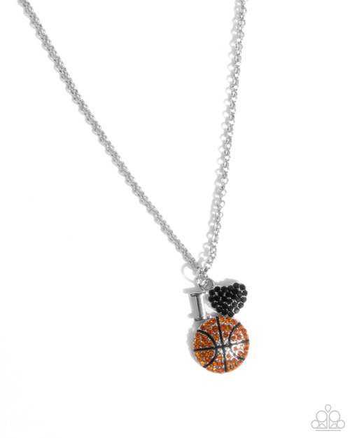 Basketball Balance - Paparazzi Necklace Image