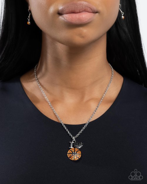 Basketball Balance - Paparazzi Necklace Image