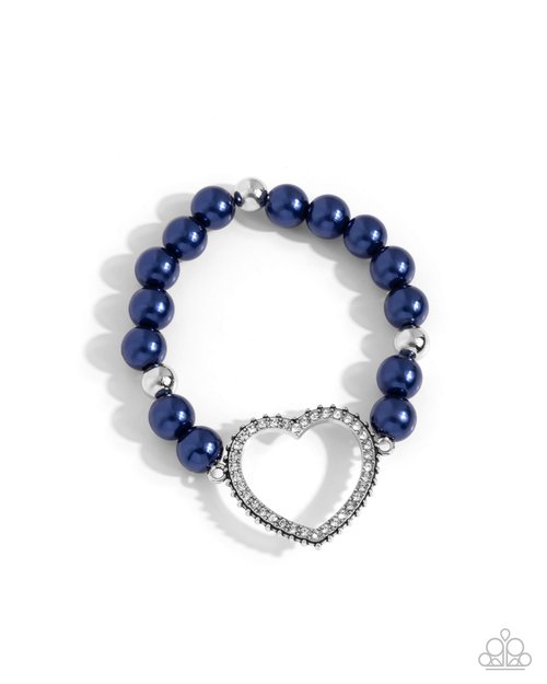 My Love, My Life - Blue - Paparazzi Bracelet Image