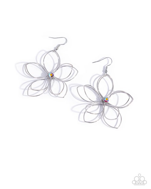 Wiry Whisper - Red - Paparazzi Earring Image
