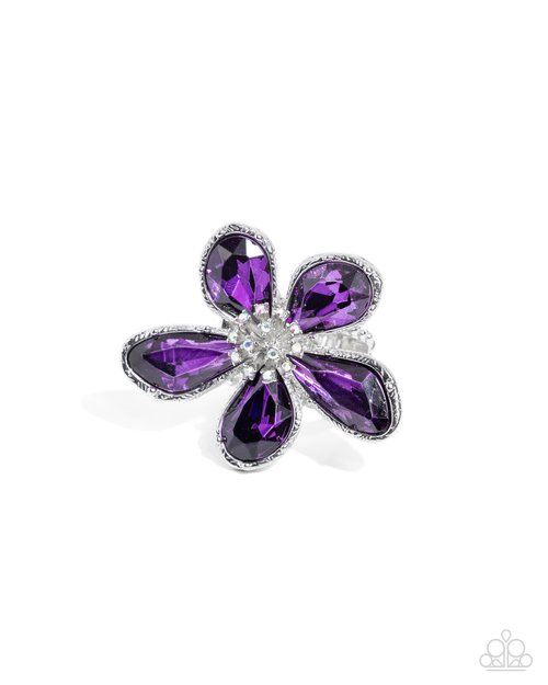 Daily Drama - Purple - Paparazzi Ring Image