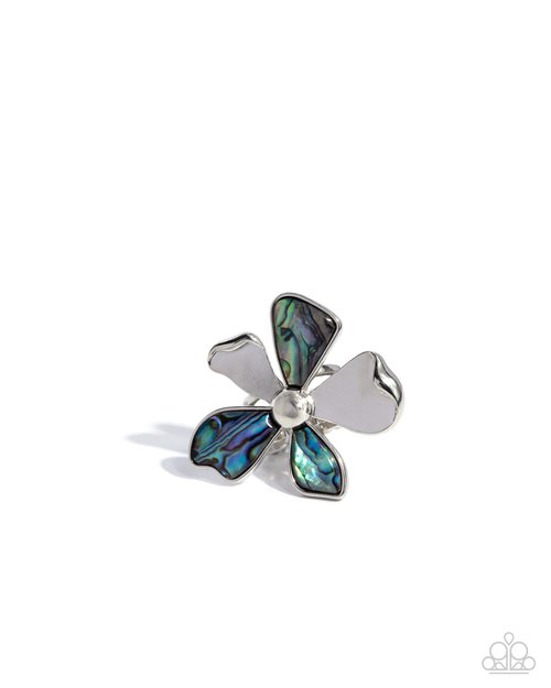 Heroic Tale - Blue - Paparazzi Ring Image
