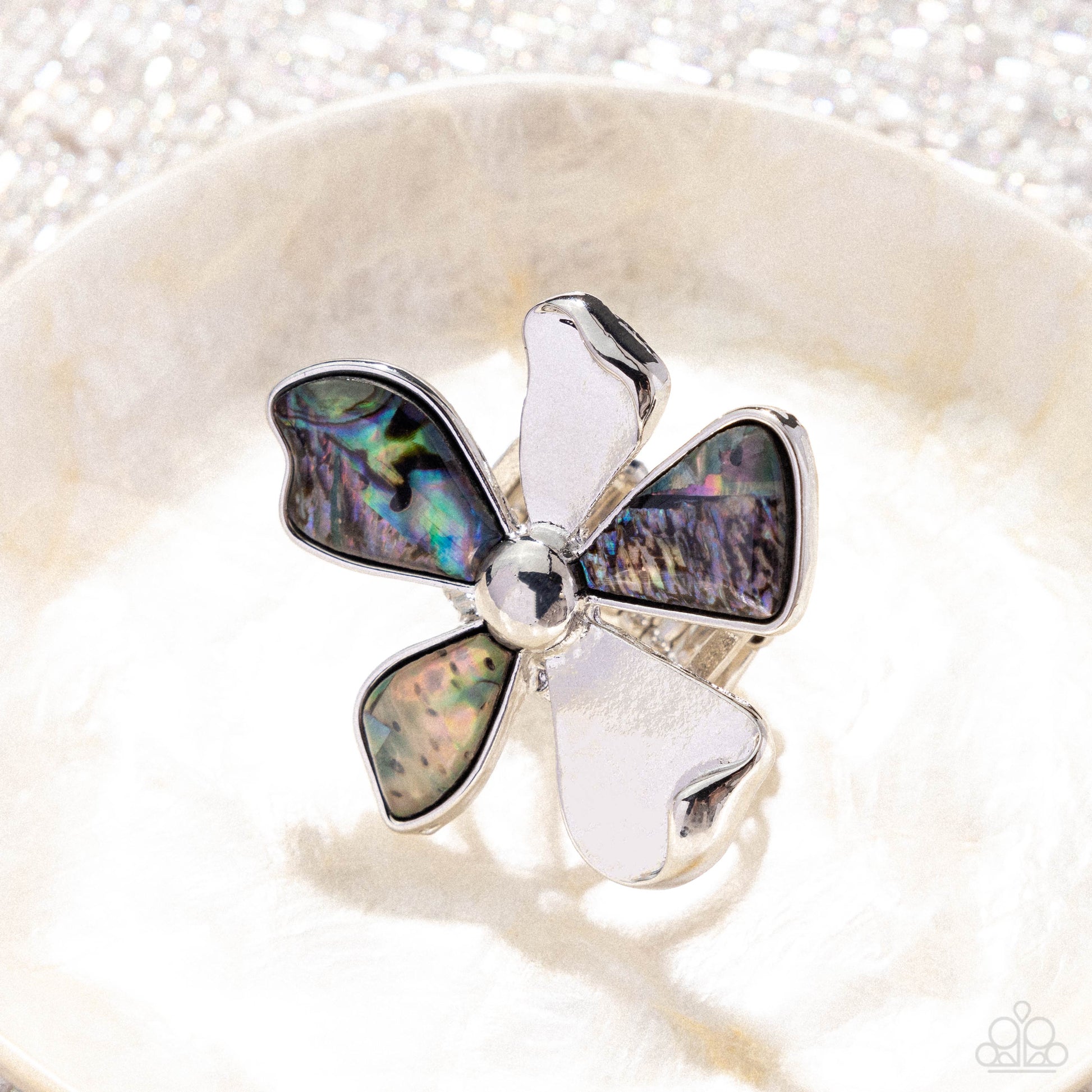 Heroic Tale - Blue - Paparazzi Ring Image
