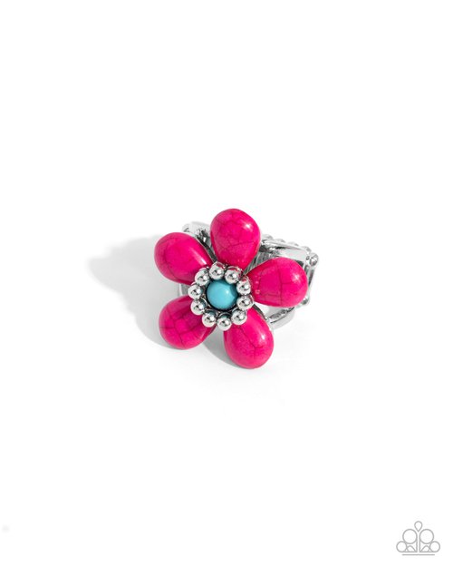 Stony Solidarity - Pink - Paparazzi Ring Image