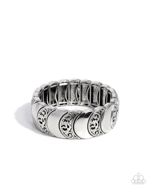Filigree Flair - Silver - Paparazzi Bracelet Image