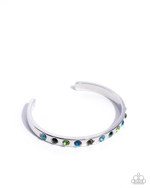 Best of the Bling - Green - Paparazzi Bracelet Image