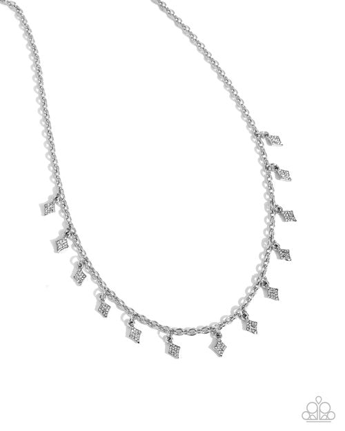Decadent Diamonds - Paparazzi Necklace Image
