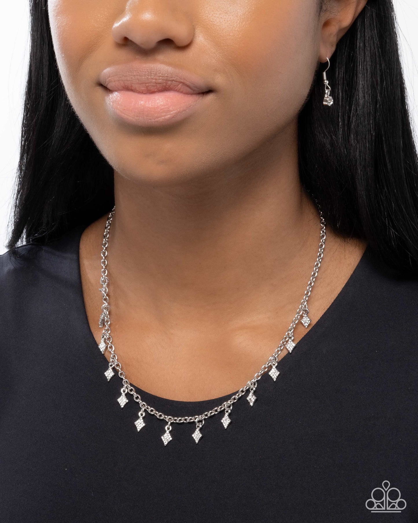 Decadent Diamonds - Paparazzi Necklace Image