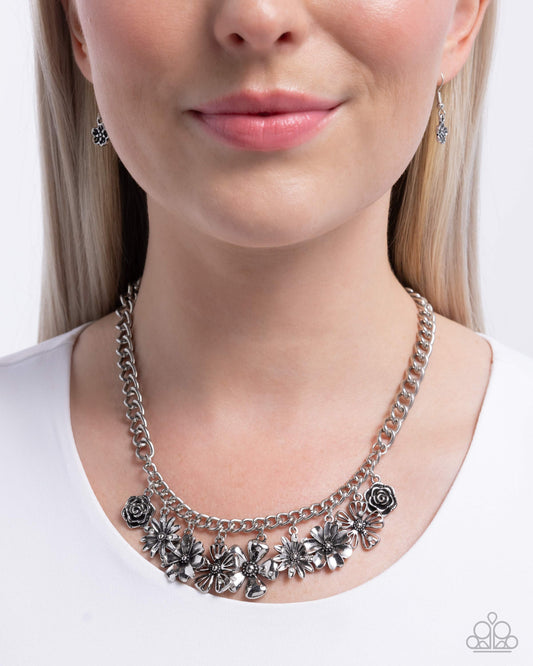 Loyal Layers - White - Paparazzi Necklace Image