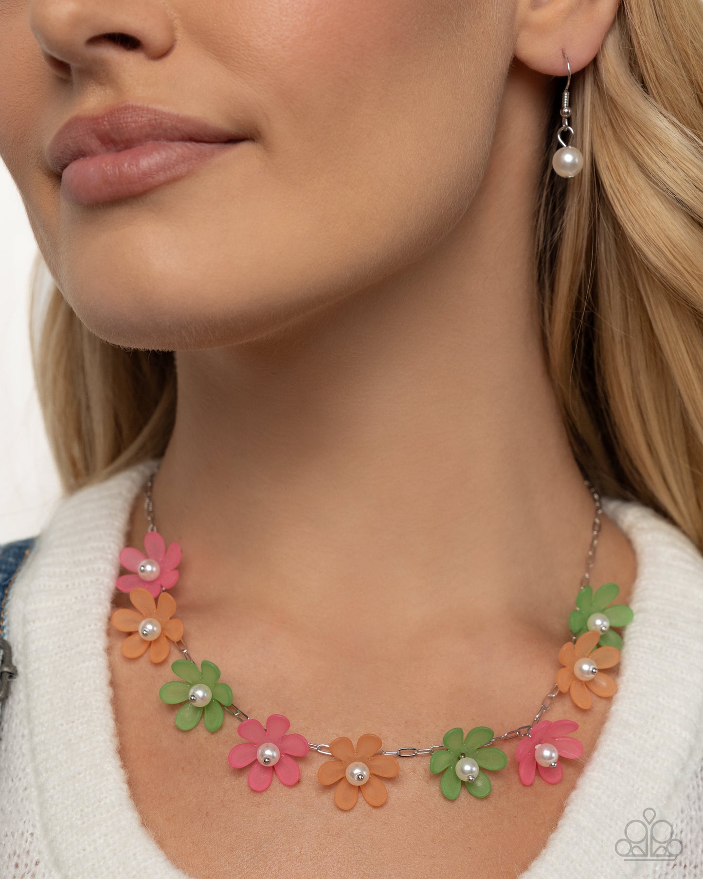 Floral Restoration - Complete Look - Orange - Paparazzi Product Image