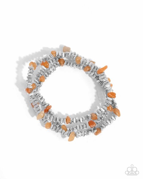 Complete Look - Orange - Paparazzi Product Image