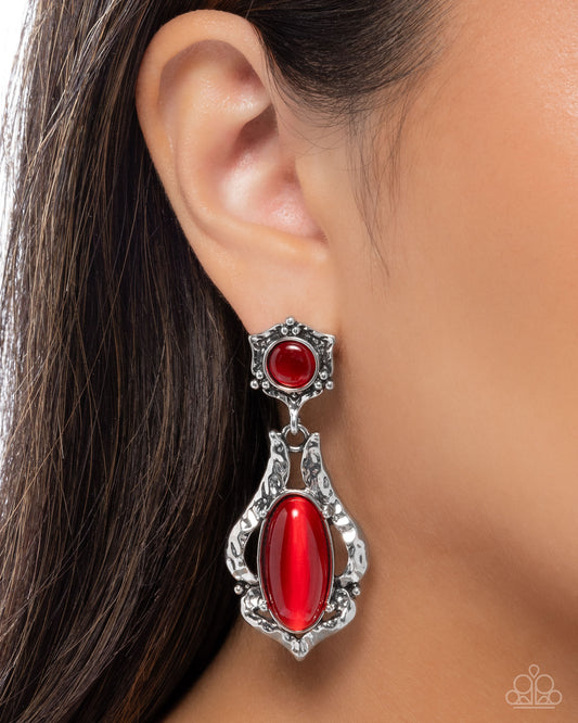 High-End Reservation - Paparazzi Earring Image