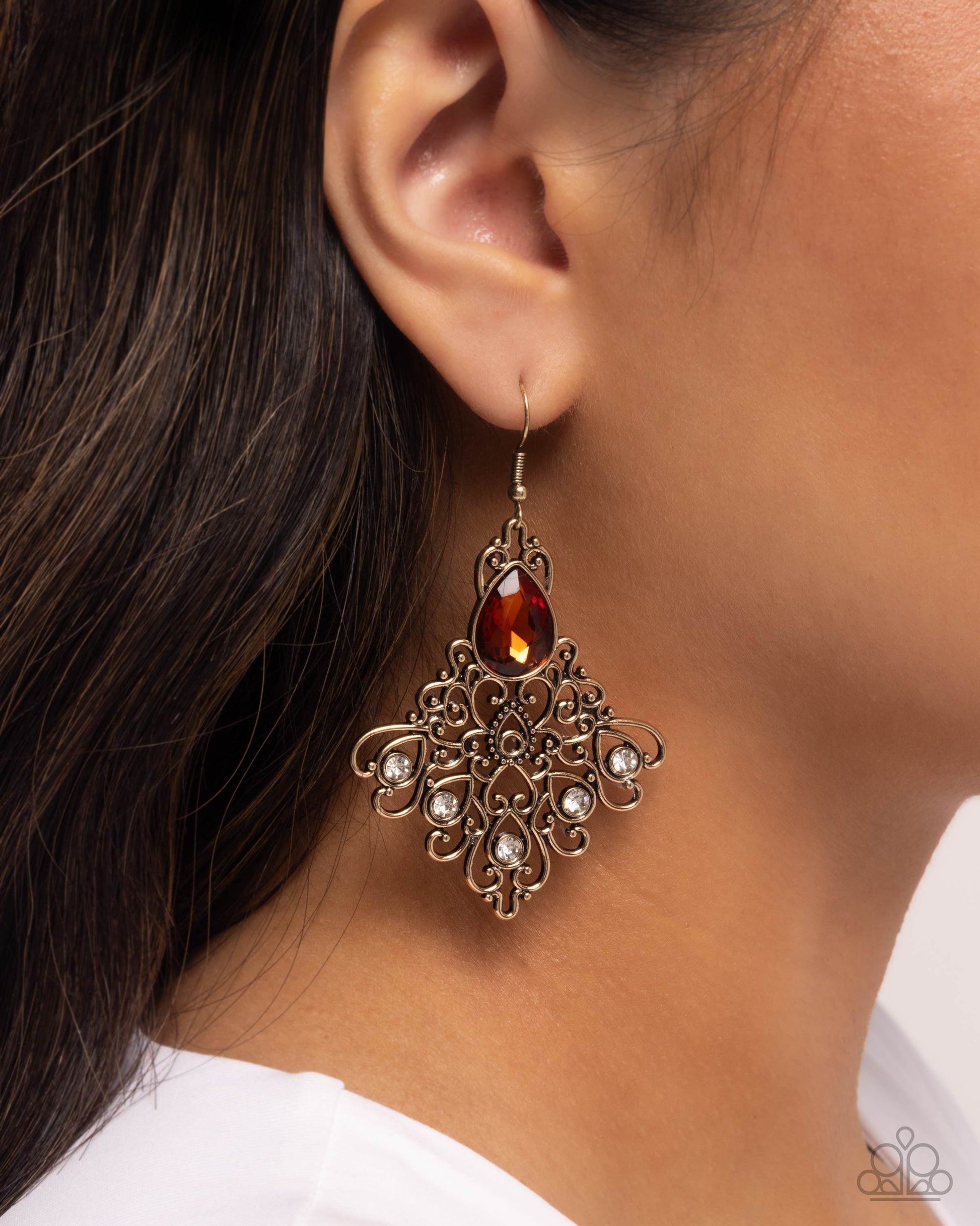 Lattice Legacy - Paparazzi Earring Image