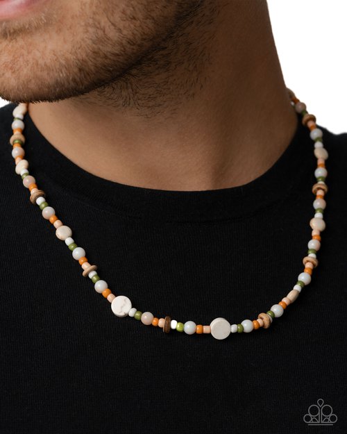 Urban Uniform - Brass - Paparazzi Necklace Image